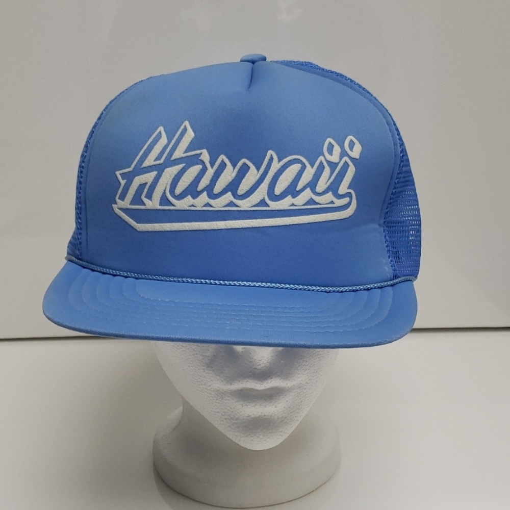 Vintage Hawaii rope mesh trucker hat